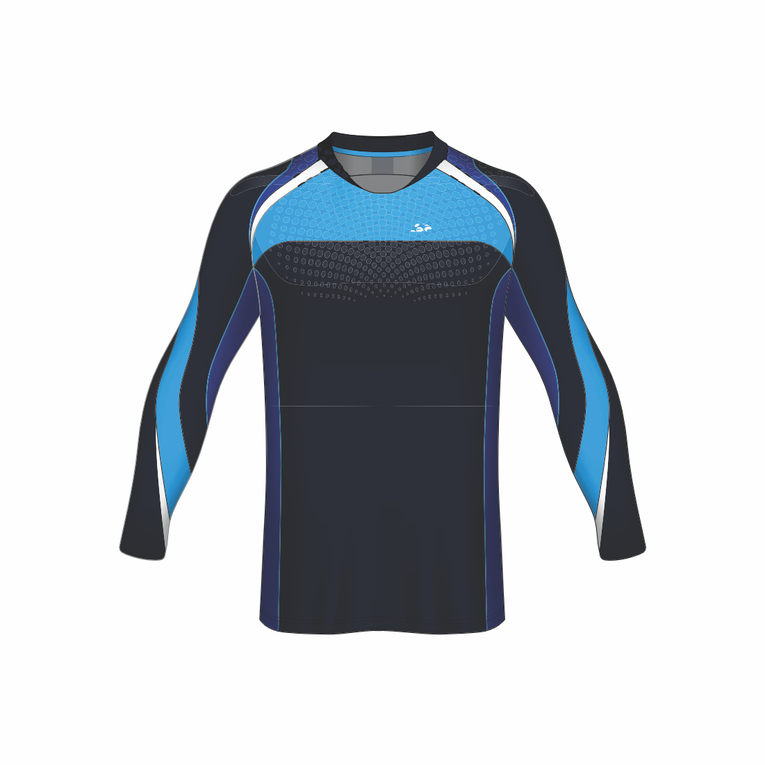 All Over Customized soccer jersey round neck full sleeves sport t-shirt NP0000S558 - Next Print