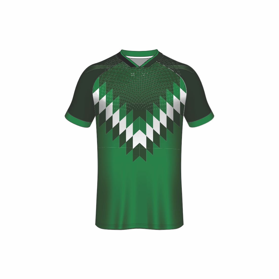 All Over Customized soccer jersey round neck half sleeves sport t-shirt NP0000S557 - Next Print