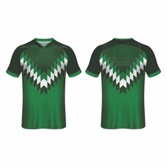 All Over Customized soccer jersey round neck half sleeves sport t-shirt NP0000S557 - Next Print