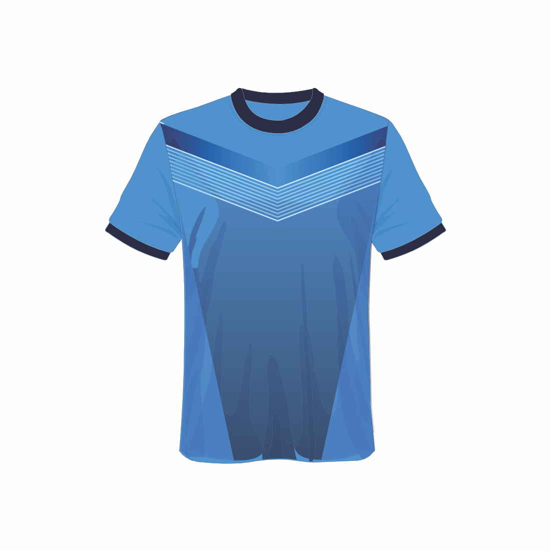 All Over Customized Soccer jersey Round Neck NP0000S534 - Next Print