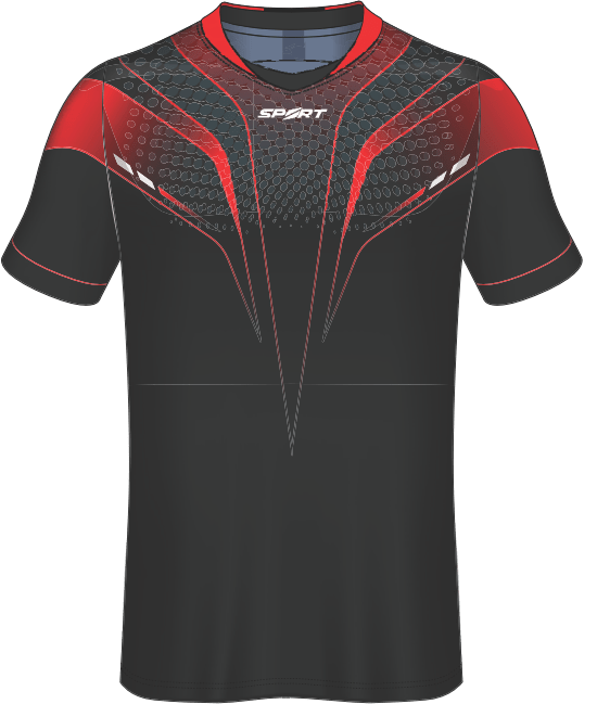 All Over Customized Soccer jersey round neck sport t-shirt NP0000S590 - Next Print