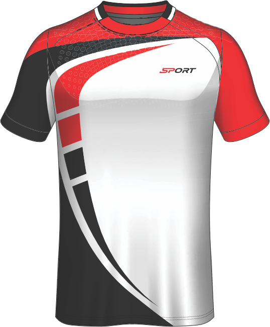 All Over Customized Soccer jersey round neck sport t-shirt NP0000S591 - Next Print