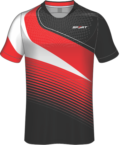 All Over Customized Soccer jersey round neck sport t-shirt NP0000S604 - Next Print