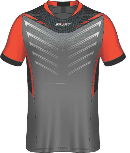 All Over Customized Soccer jersey round neck sport t-shirt NP0000S621 - Next Print