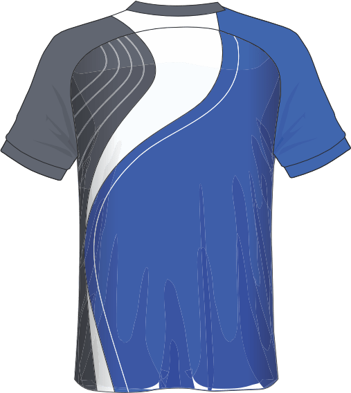 All Over Customized Soccer jersey round neck t-shirt NP0000S630 - Next Print