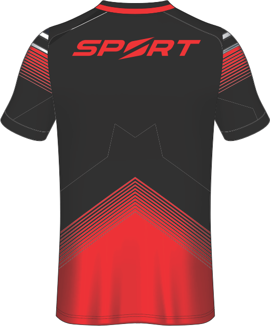 All Over Customized Soccer jersey round neck t-shirt NP0000S631 - Next Print