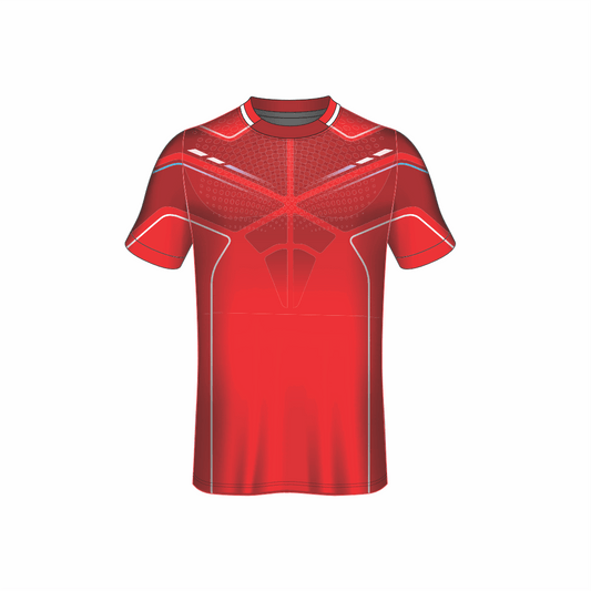 All Over Customized Soccer jersey sport round neck t-shirt NP0000S510 - Next Print