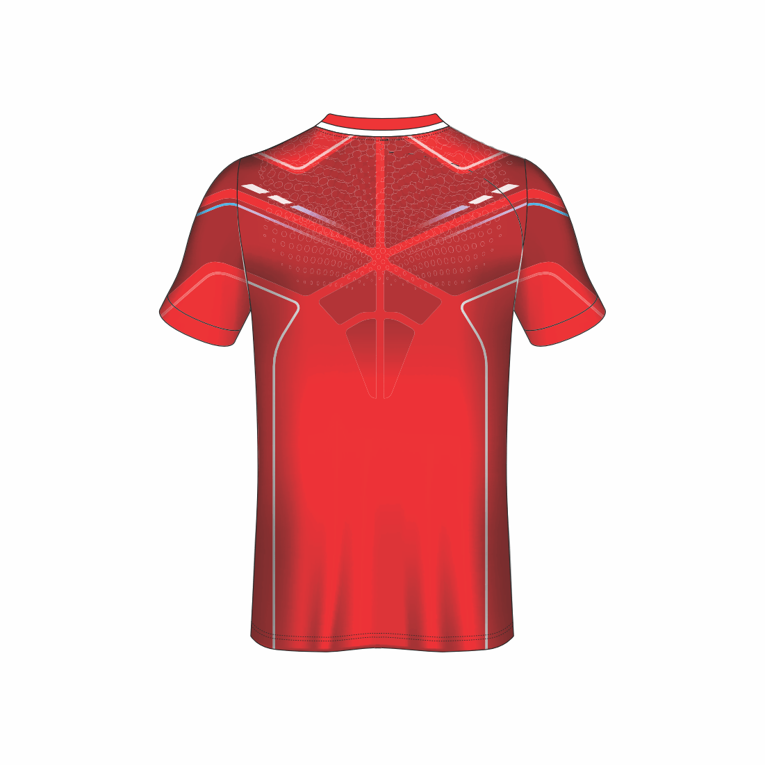 All Over Customized Soccer jersey sport round neck t-shirt NP0000S510 - Next Print