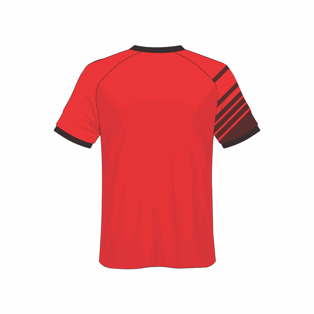 All Over Customized Soccer jersey sport t-shirt round neck NP0000S524 - Next Print