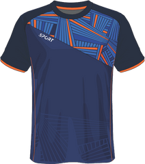 All Over Customized Soccer jersey sport t-shirt round neck NP0000S585 - Next Print