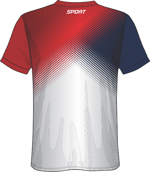 All Over Customized Soccer jersey sport t-shirt V Neck NP0000S593 - Next Print