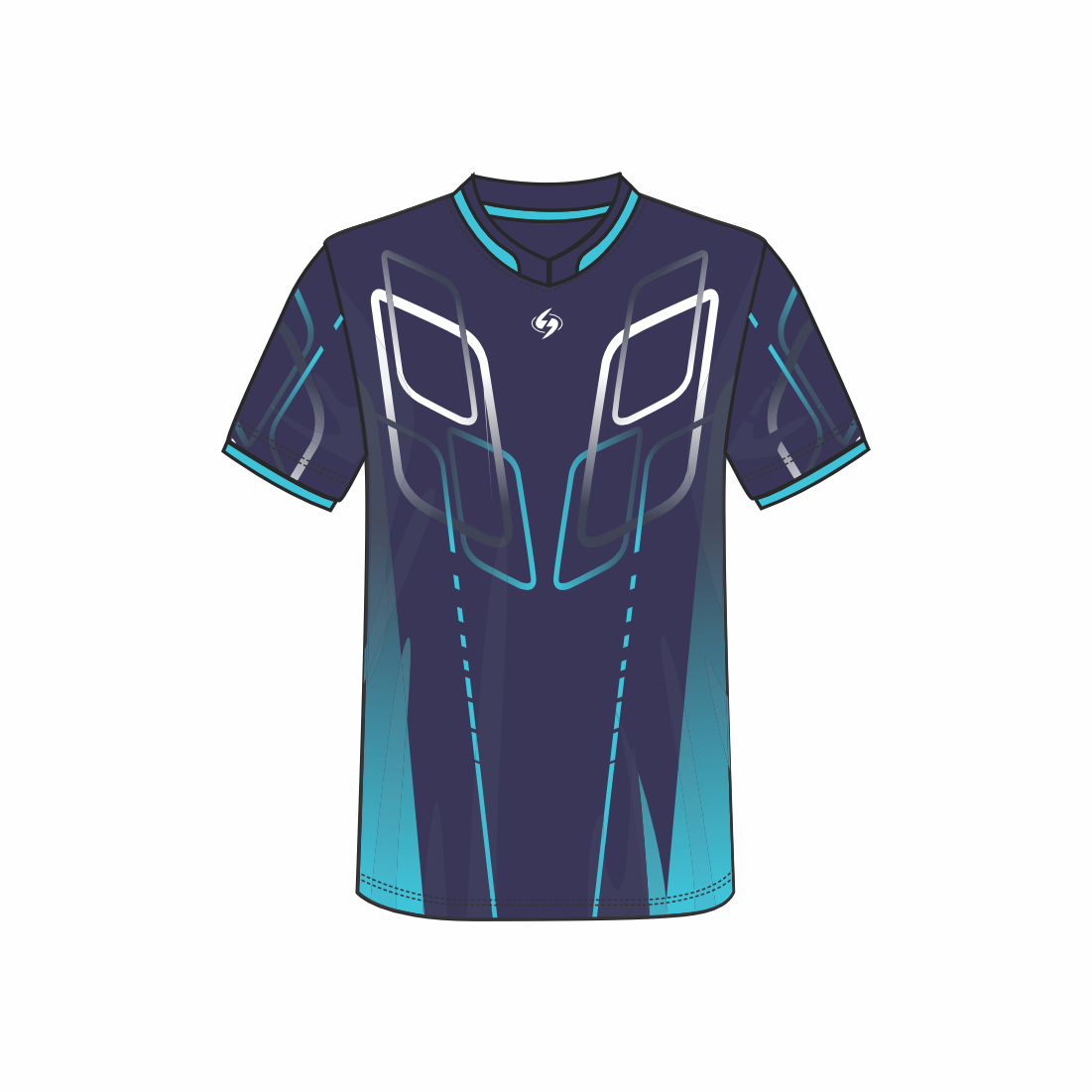 All Over Customized Soccer jersey sport V Neck t-shirt NP0000S506 - Next Print