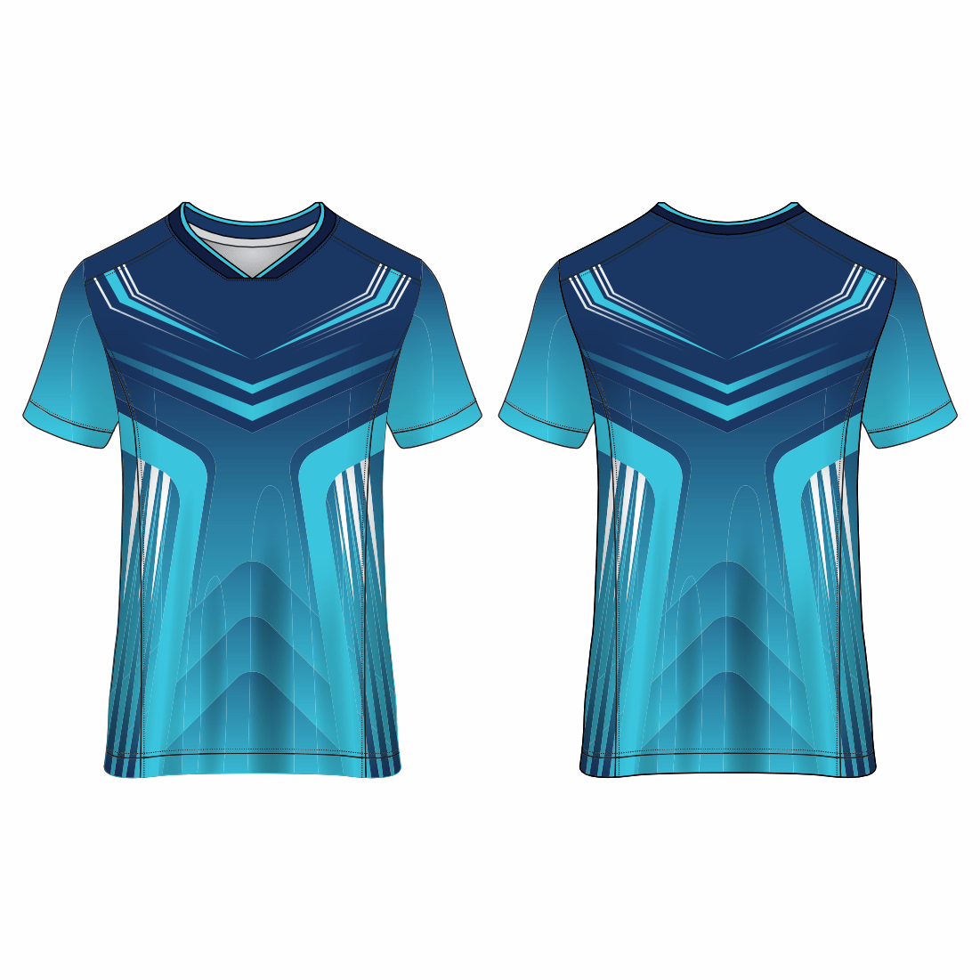 CUSTOM ROUND NECK SPORTS JERSEYS