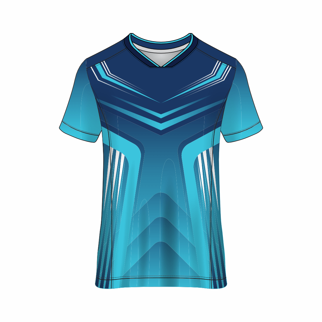 All Over Customized Soccer jersey t shirt sport round neck NP0000S531 - Next Print