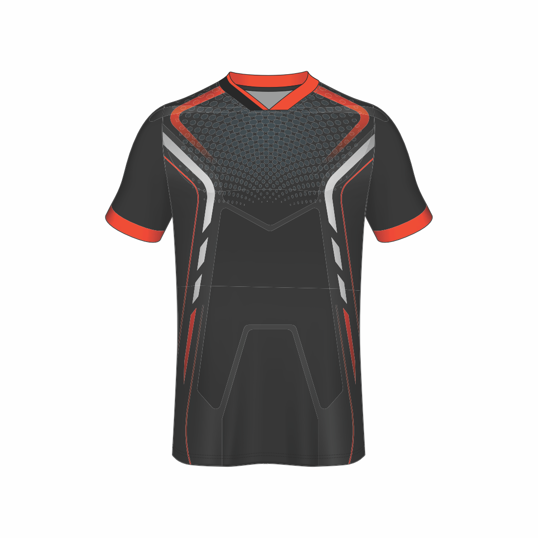 All Over Customized Soccer jersey V neck sport t-shirt NP0000S559 - Next Print