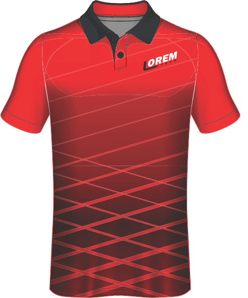 All Over Customized T-shirt polo collar half sleeves sport jersey NP0000S602 - Next Print