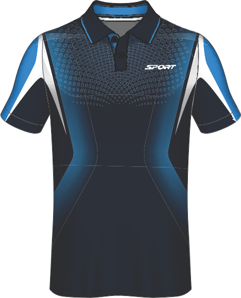 All Over Customized T-shirt polo collar half sleeves sport jersey NP0000S623 - Next Print