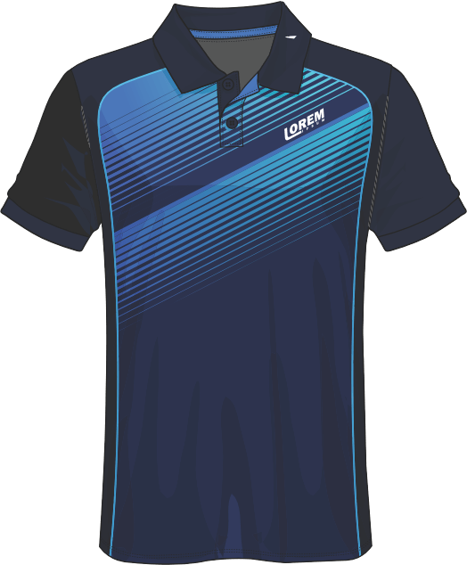 All Over Customized T-shirt polo collar half sleeves sport jersey NP0000S632 - Next Print