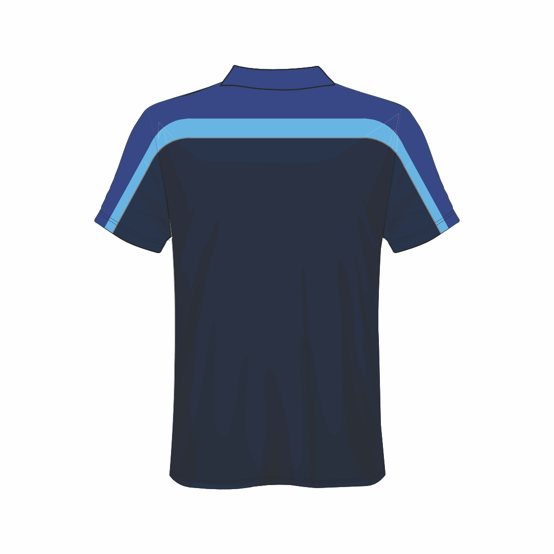 All Over Customized T-shirt Polo collar NP0000S519 - Next Print