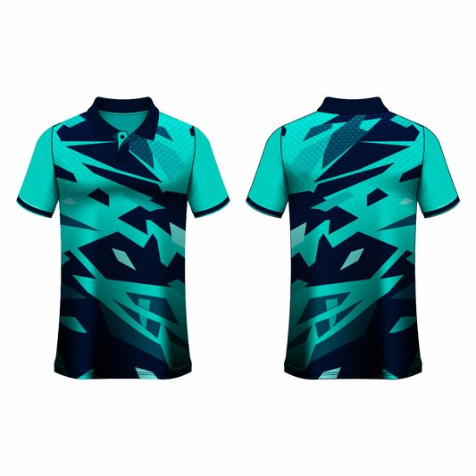 All Over Customized T-shirt polo collar sport jersey NP0000S525 - Next Print