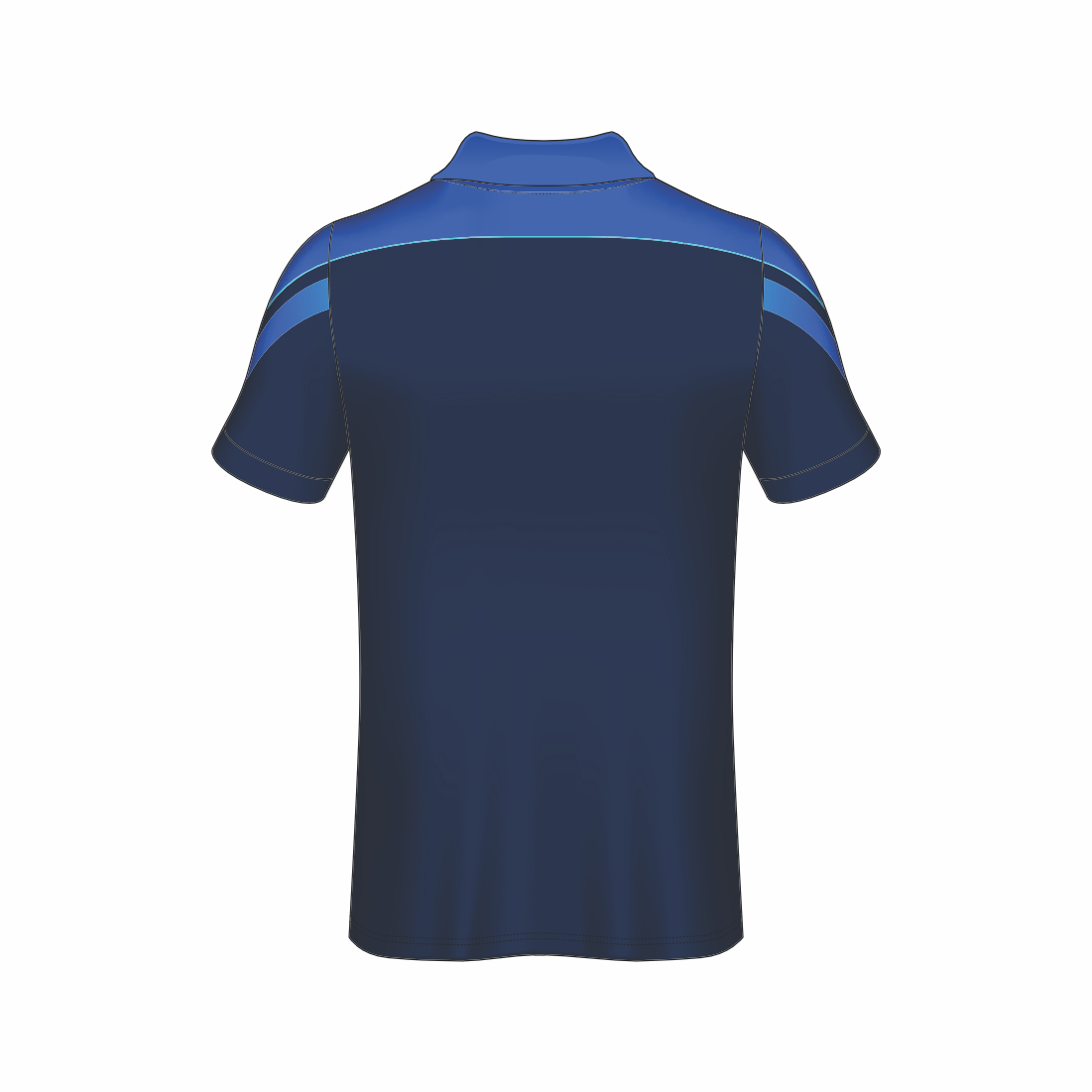 All Over Customized T-shirt polo collar sport jersey NP0000S532 - Next Print