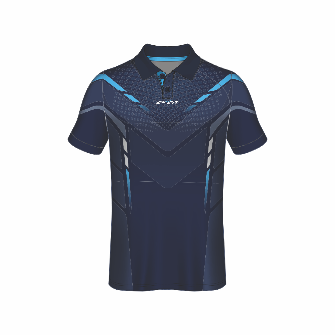 All Over Customized T-shirt polo collar sport jersey NP0000S536 - Next Print