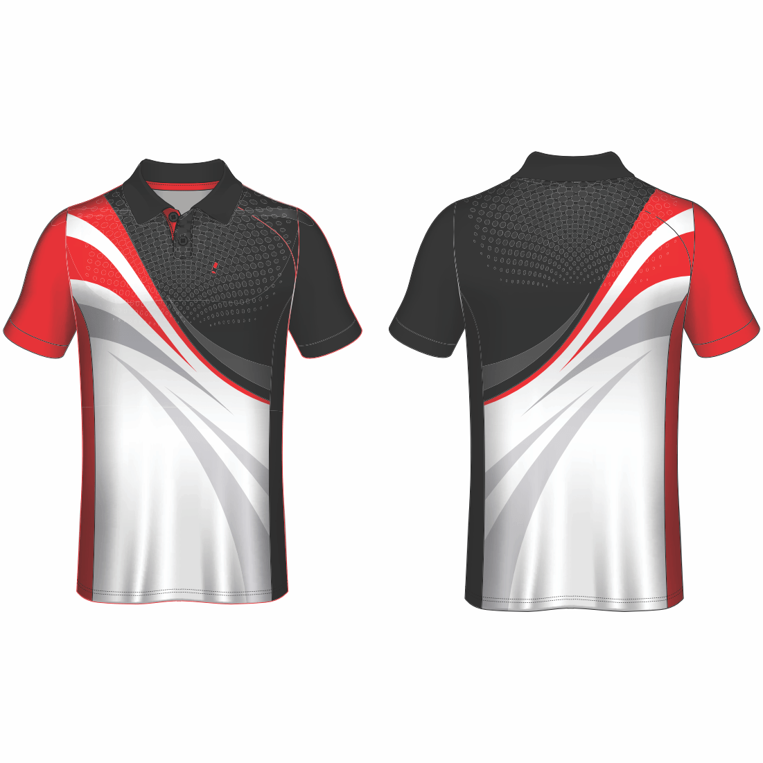 All Over Customized T-shirt polo collar sport jersey NP0000S541 - Next Print