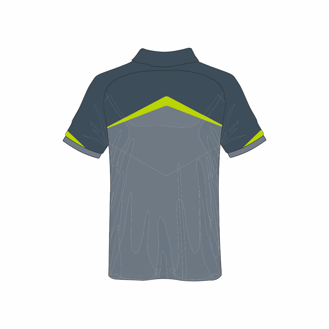 All Over Customized T-shirt polo collar sport jersey NP0000S543 - Next Print