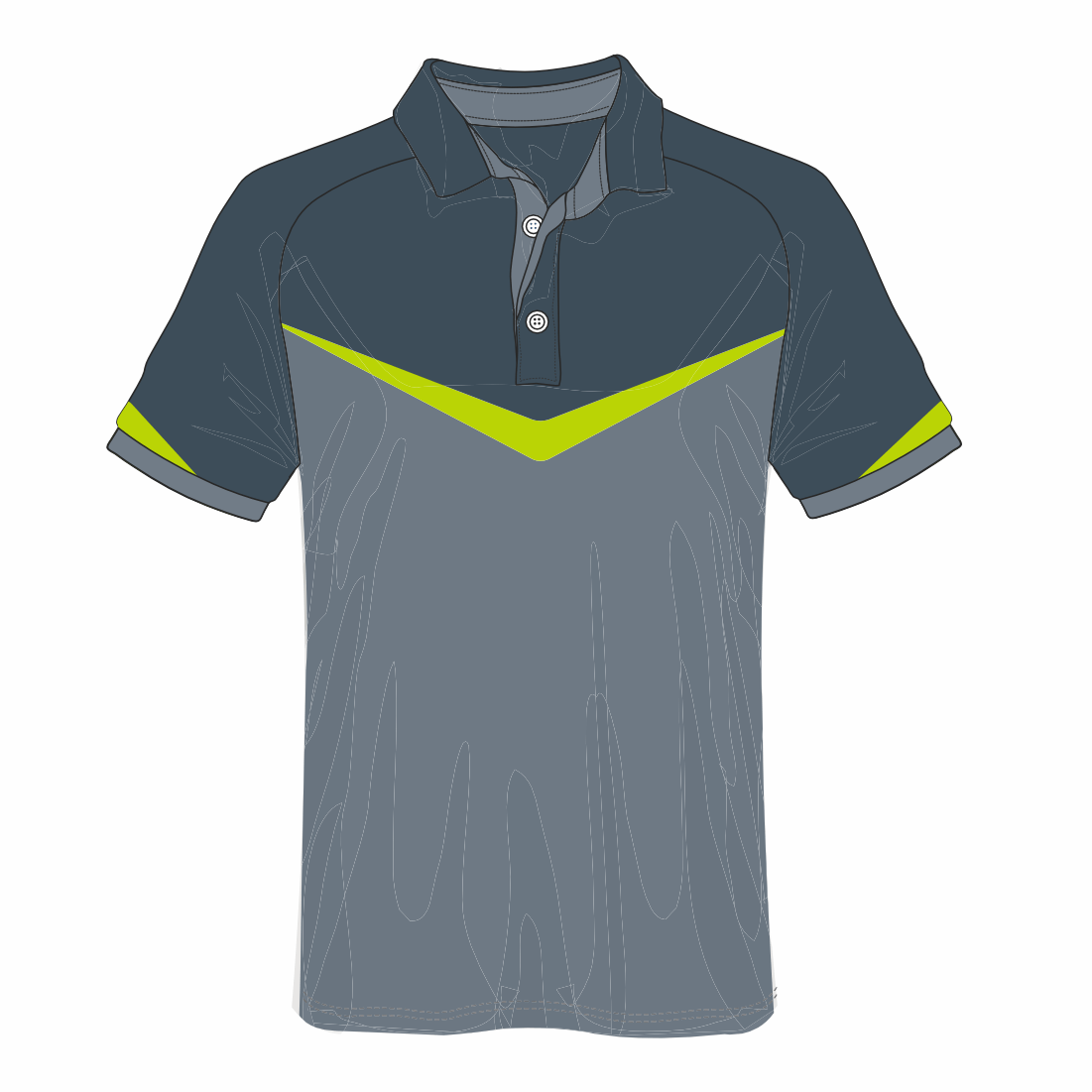 All Over Customized T-shirt polo collar sport jersey NP0000S543 - Next Print