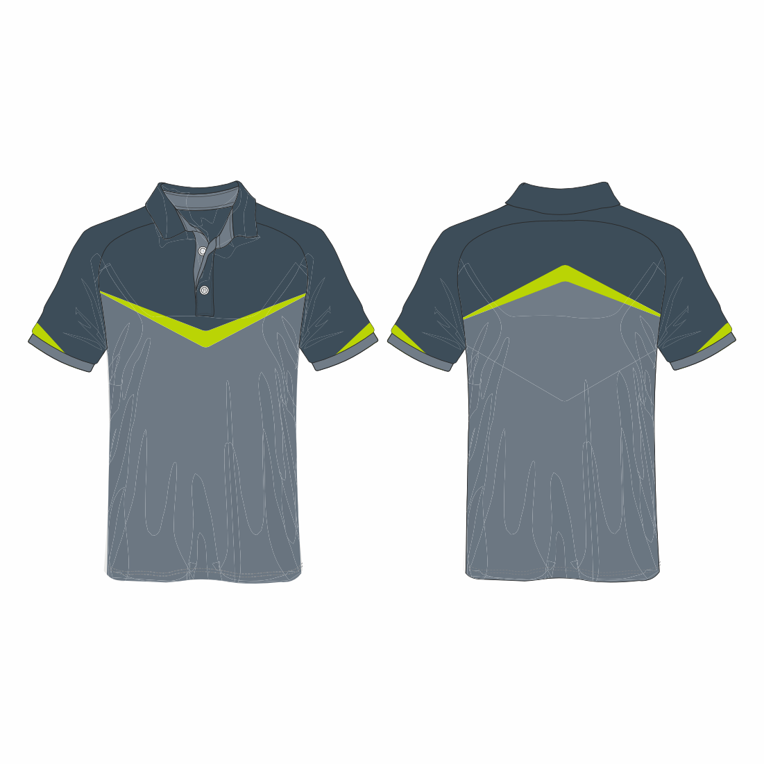 All Over Customized T-shirt polo collar sport jersey NP0000S543 - Next Print