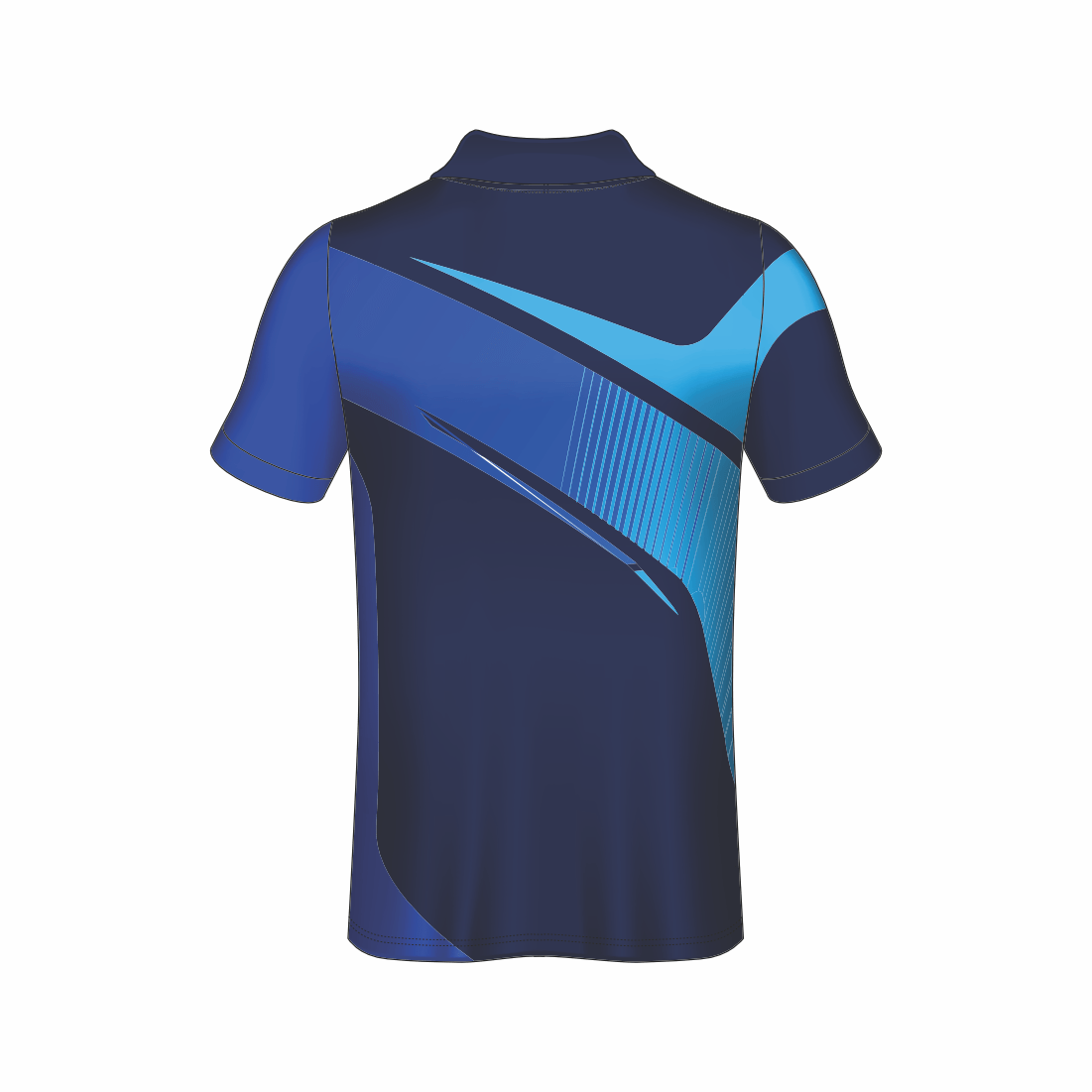 All Over Customized T-shirt polo collar sport jersey NP0000S549 - Next Print