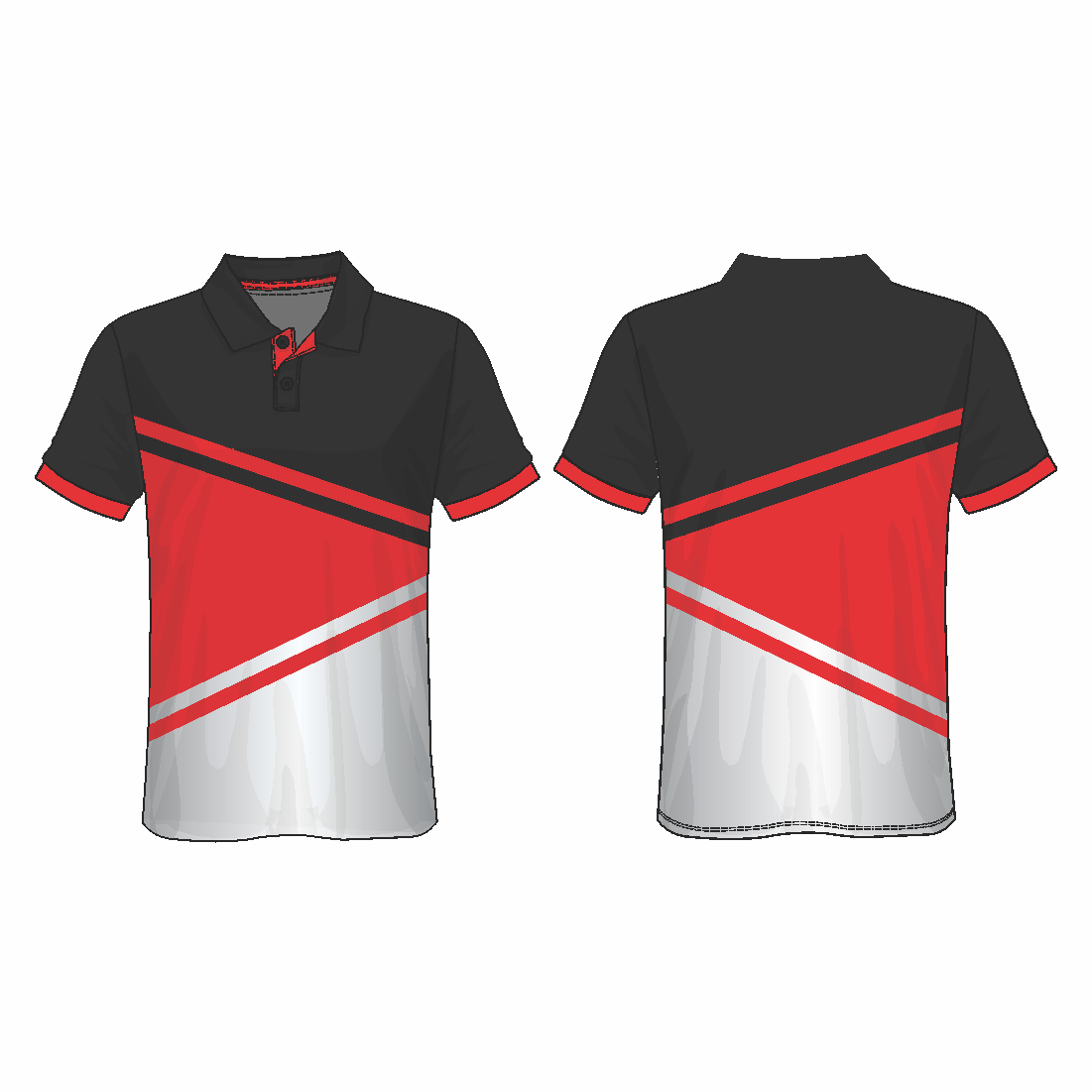 All Over Customized T-shirt polo collar sport jersey NP0000S552 - Next Print