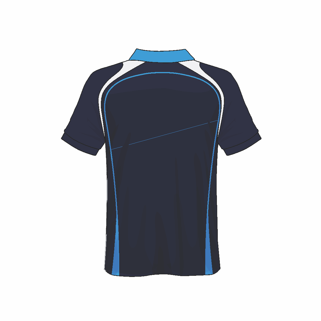 All Over Customized T-shirt polo collar sport jersey NP0000S553 - Next Print