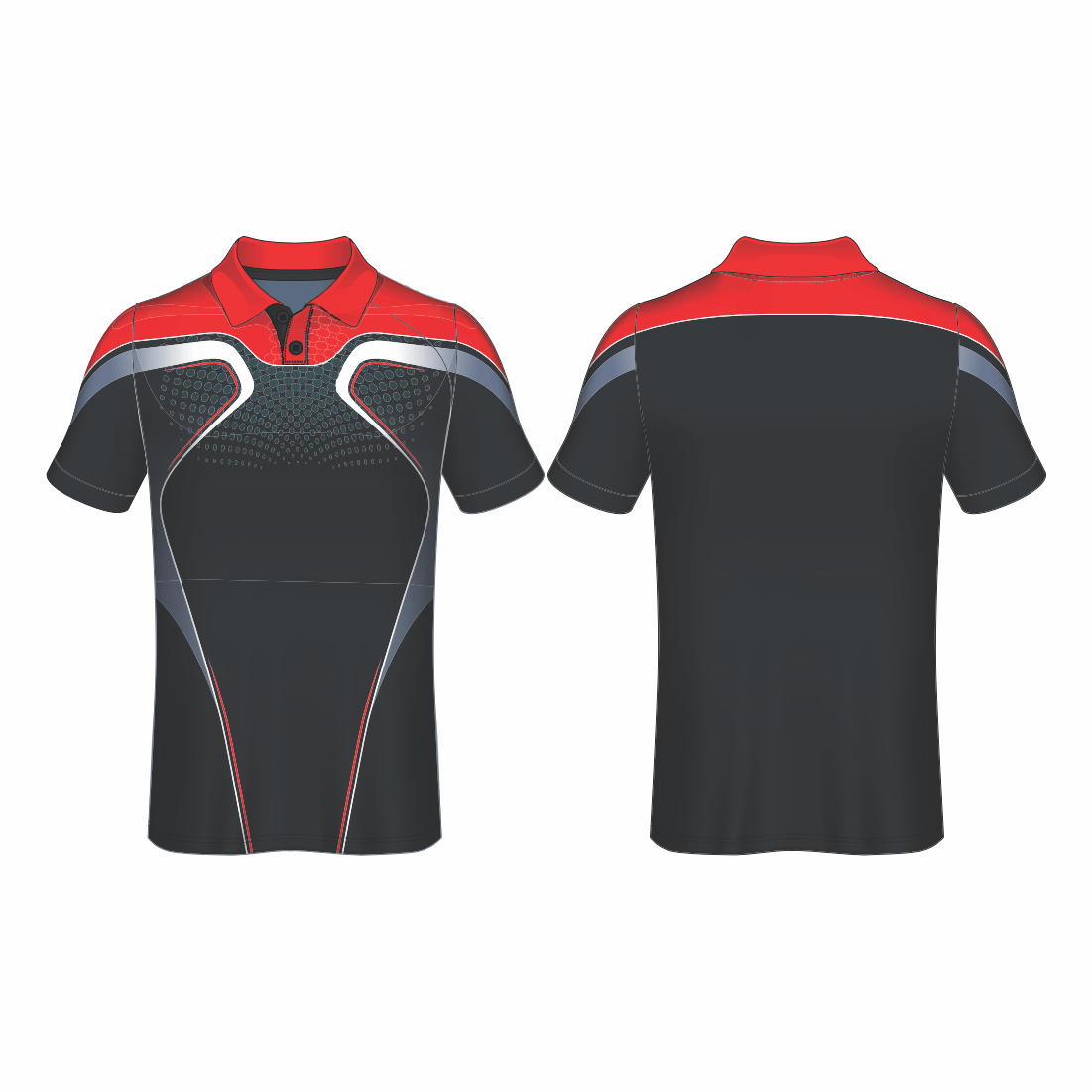 All Over Customized T-shirt polo collar sport jersey NP0000S560 - Next Print