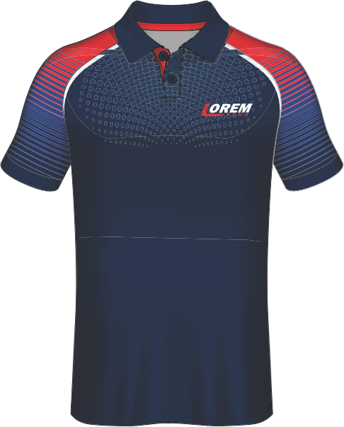 All Over Customized T-shirt polo collar sport jersey NP0000S583 - Next Print