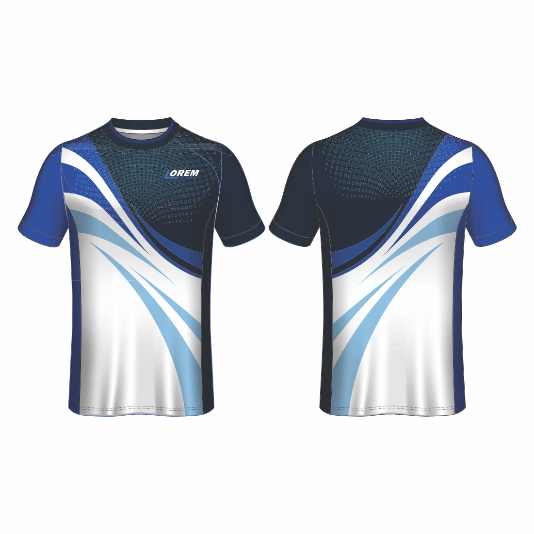 All Over Customized T-shirt polo collar sport jersey NP0000S587 - Next Print