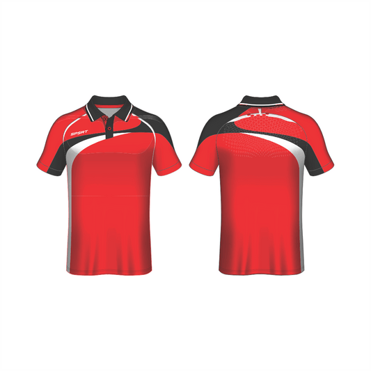 All Over Customized T-shirt polo collar sport jersey NP0000S617 - Next Print
