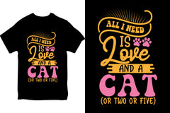All I Need Is Love And A Cat Or Two Or Five