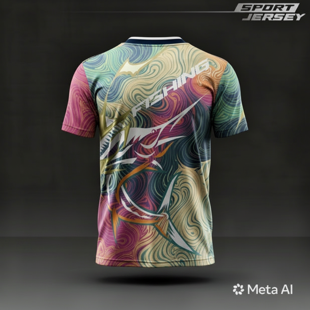 Custom Fishing T-Shirt for Men – Premium Dry Fit Angler Wear | NextPrint India