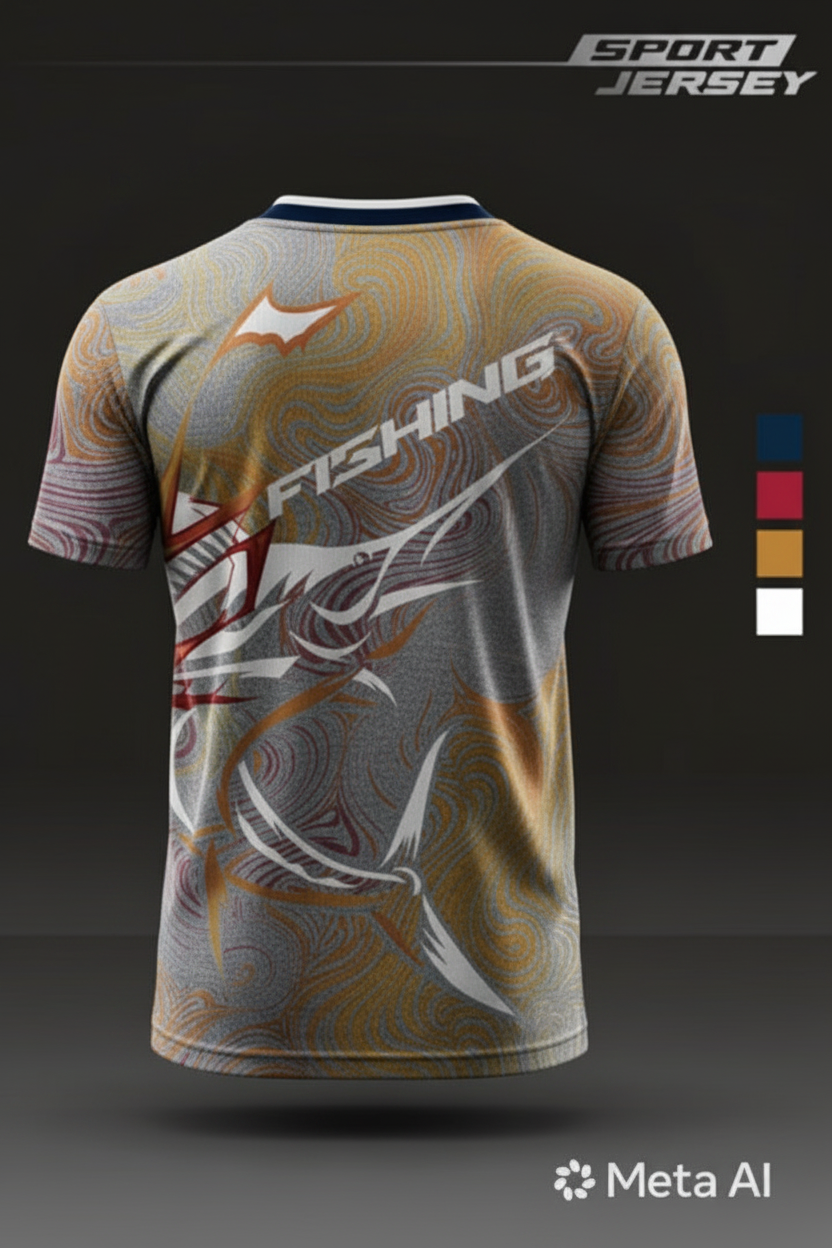Custom Fishing T-Shirt for Men – Premium Dry Fit Angler Wear | NextPrint India