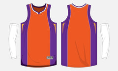 Next Print basketball jersey mockup template vector design