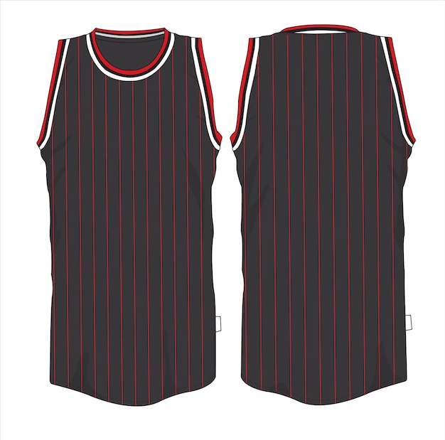 Next Print basketball jersey template isolated vector apparel