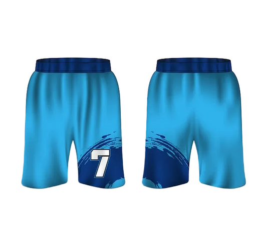 Next Print Custom Light Blue Sports Shorts – Premium Teamwear Design