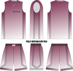Next Print Basketball Uniform Jersey Shorts Mock ups