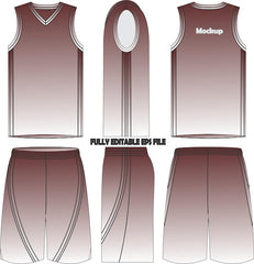Next Print Basketball Uniform Jersey Shorts Mock ups