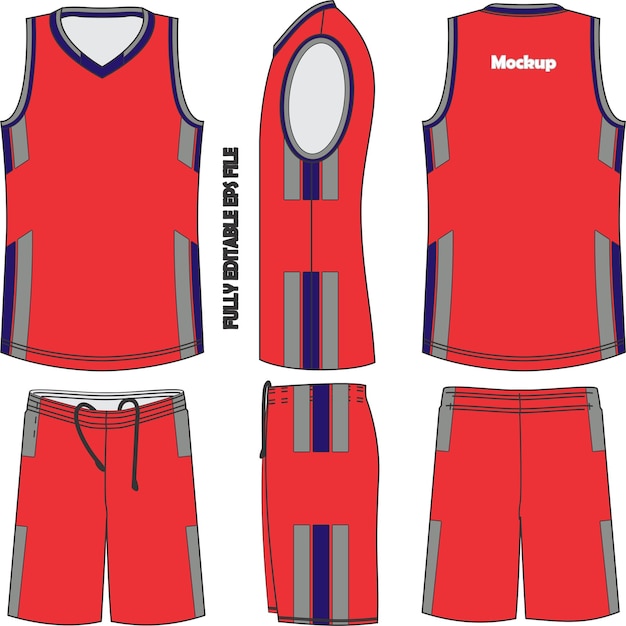 Next Print Basketball Uniform Mock ups