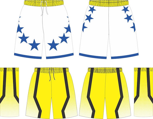 Next Print Custom Star Design Sports Shorts – Premium Teamwear