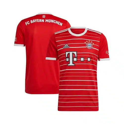 NextPrint Custom Red Horizontal Stripe Soccer Jersey with Name Number – Munich Style Sports Wear India