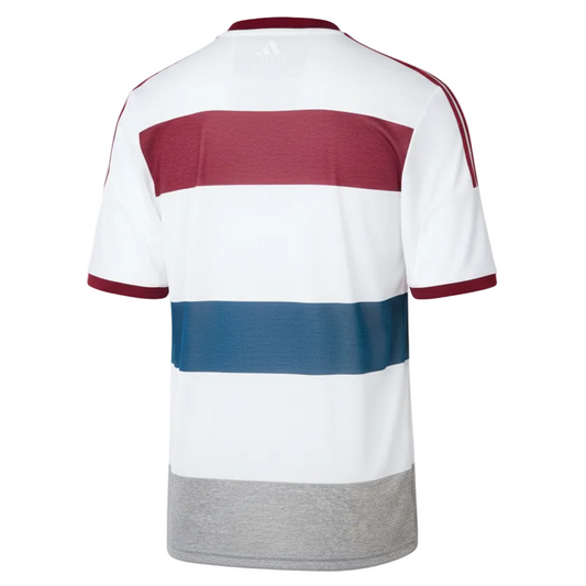NextPrint White Stripe Football Jersey – Premium Sublimation Sports Wear