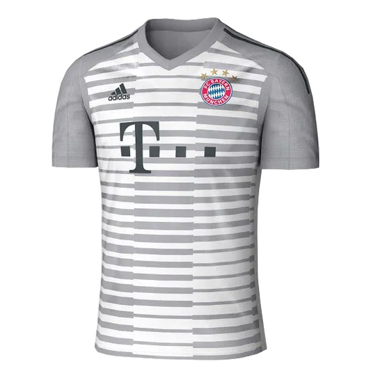 NextPrint Grey Stripe Football Jersey – Premium Sublimation Sports Wear